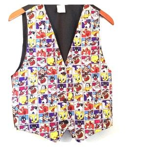 Vintage Looney‎ Tunes Polyester Character Vest